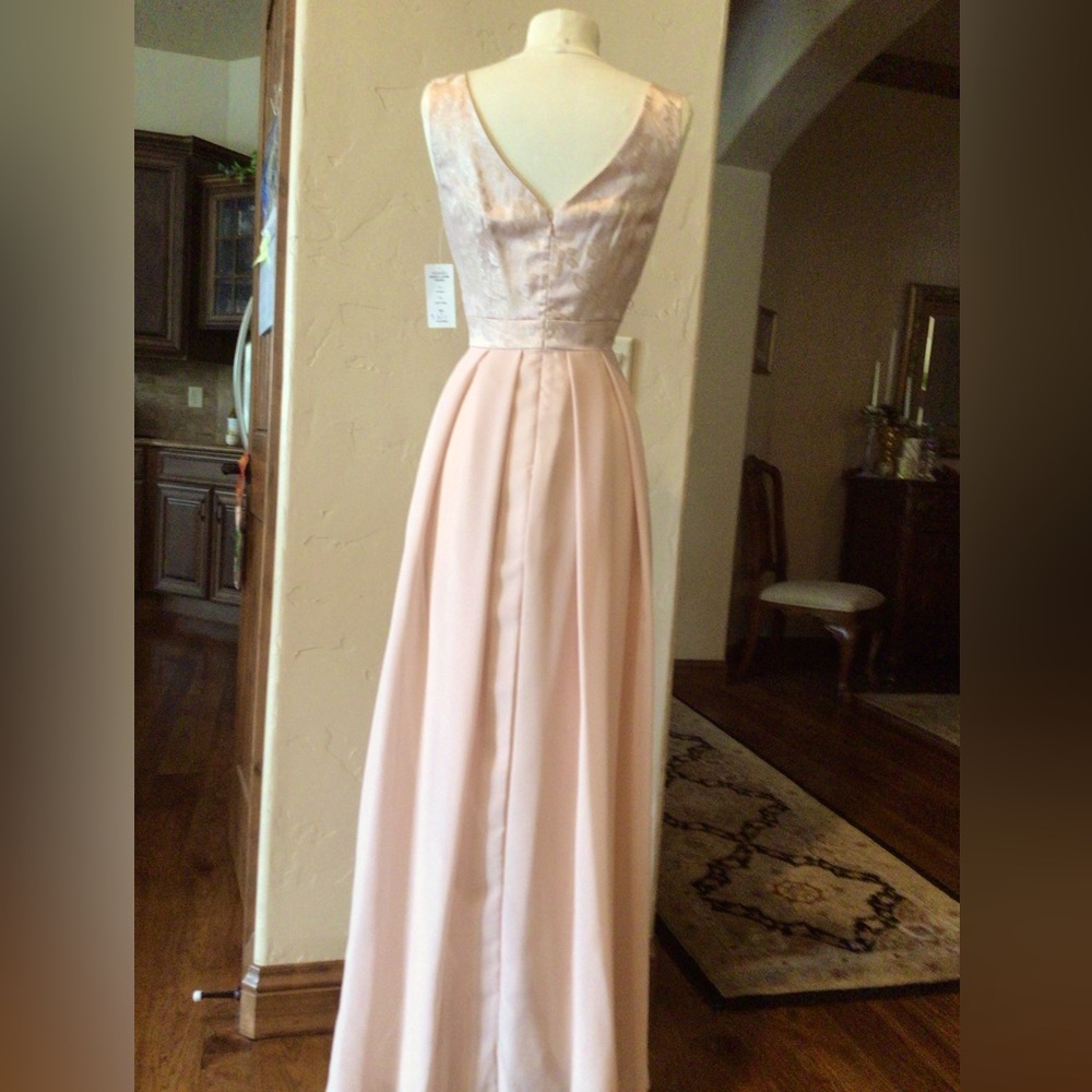 NWT Tahari Gown Brocade and Chiffon - Picture 4 of 6